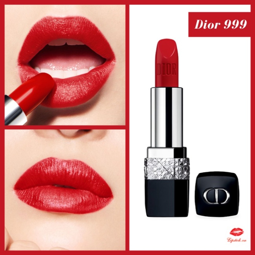 Christmas gift Full size Dior rouge jewel lipstick-limited edition #999